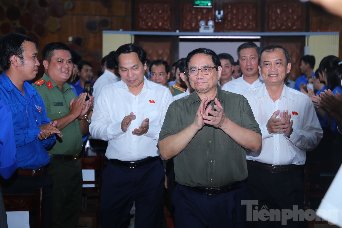 Thủ tướng Chính phủ Phạm Minh Chính cùng Đoàn ĐBQH TP. Cần Thơ tiếp xúc cử tri đại diện lực lượng đoàn viên, thanh niên, sinh viên và nguồn nhân lực trẻ trên địa bàn thành phố trước Kỳ họp thứ 6, Quốc hội khóa XV.