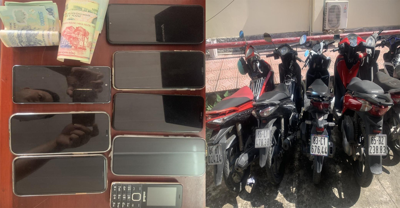 Tang vật. Ảnh: CA.