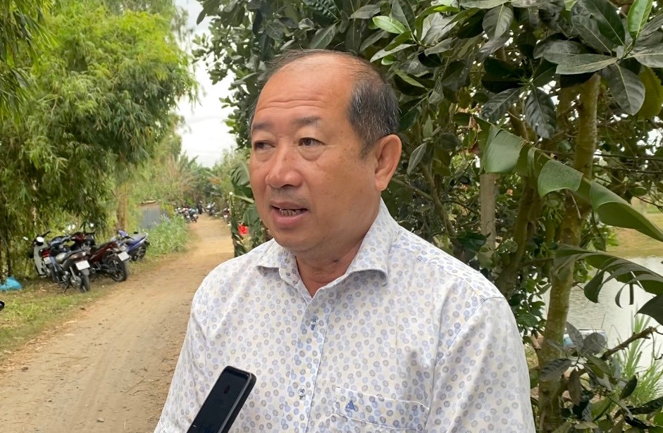 Ông Đoàn Tấn Bửu - Phó Chủ tịch UBND tỉnh Đồng Tháp, thông tin với phóng viên về vụ việc.