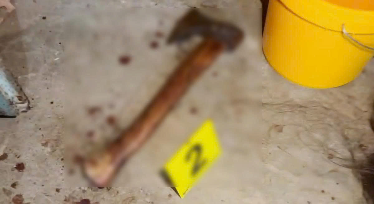 Hung khí thu giữ trong vụ án. Ảnh: Tiến Tầm.