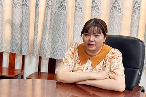 Mã Quốc Tuấn và Phạm Thu Hồng tại cơ quan công an. Mã Quốc Tuấn và Phạm Thu Hồng tại cơ quan công an.