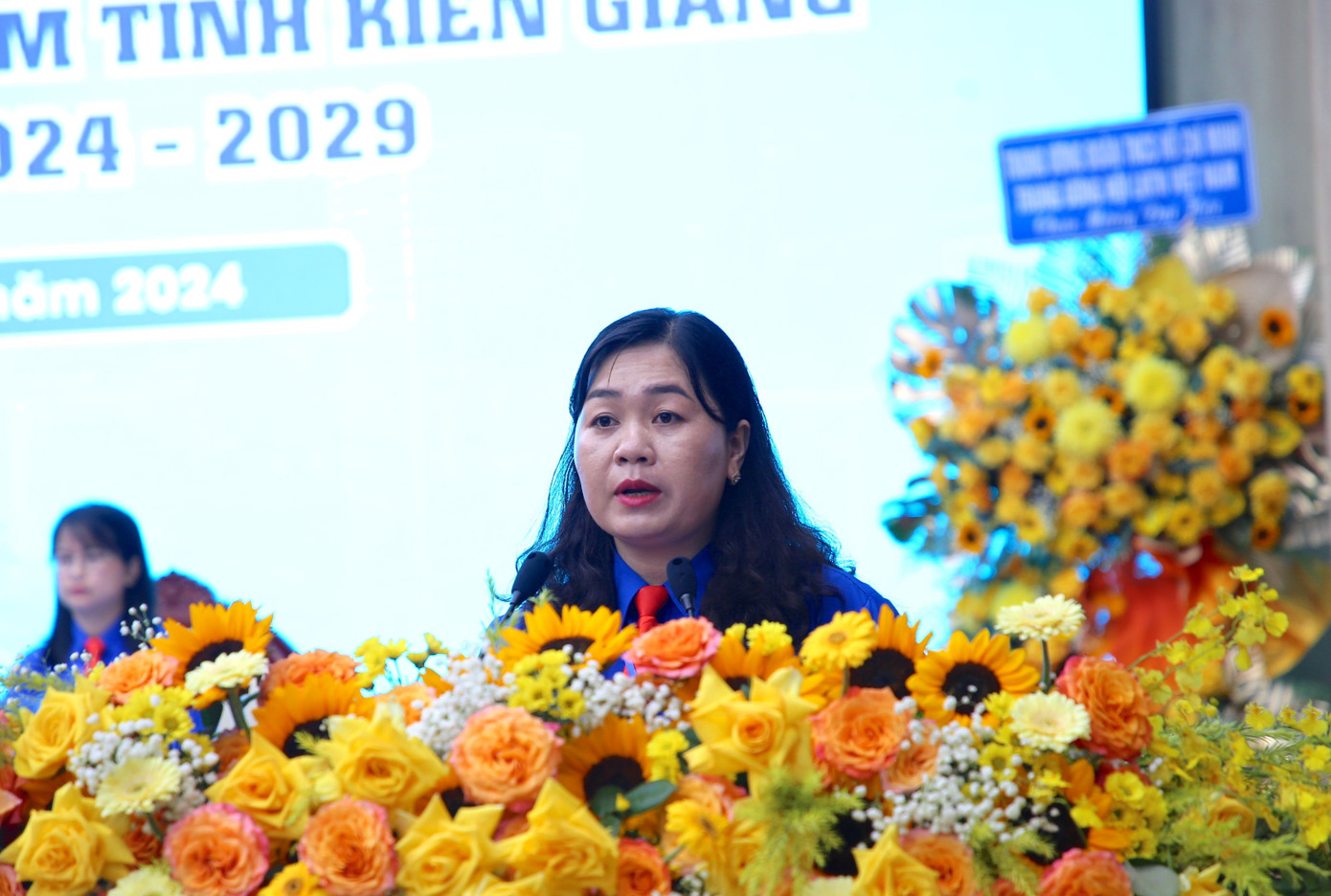 Chị Thị Phương Hồng tái đắc cử Chủ tịch Hội LHTN Việt Nam tỉnh Kiên Giang khóa XII. Ảnh: Nhật Huy Chị Thị Phương Hồng tái đắc cử Chủ tịch Hội LHTN Việt Nam tỉnh Kiên Giang khóa XII. Ảnh: Nhật Huy