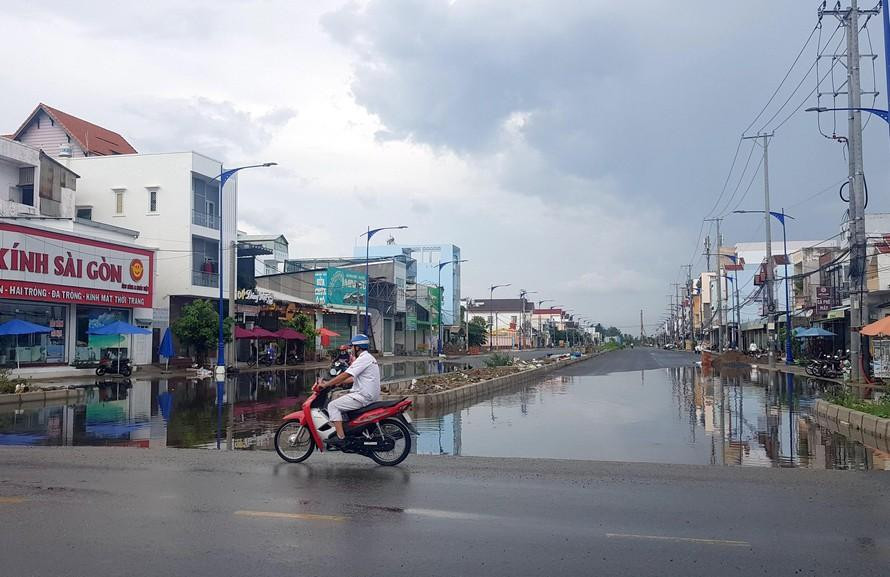 Đoạn 600m đầu tuyến của gói thầu CT3-PW-2.5.