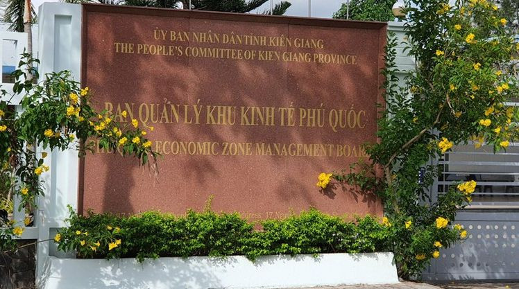 BQL Khu kinh tế Phú Quốc. Ảnh: PV.