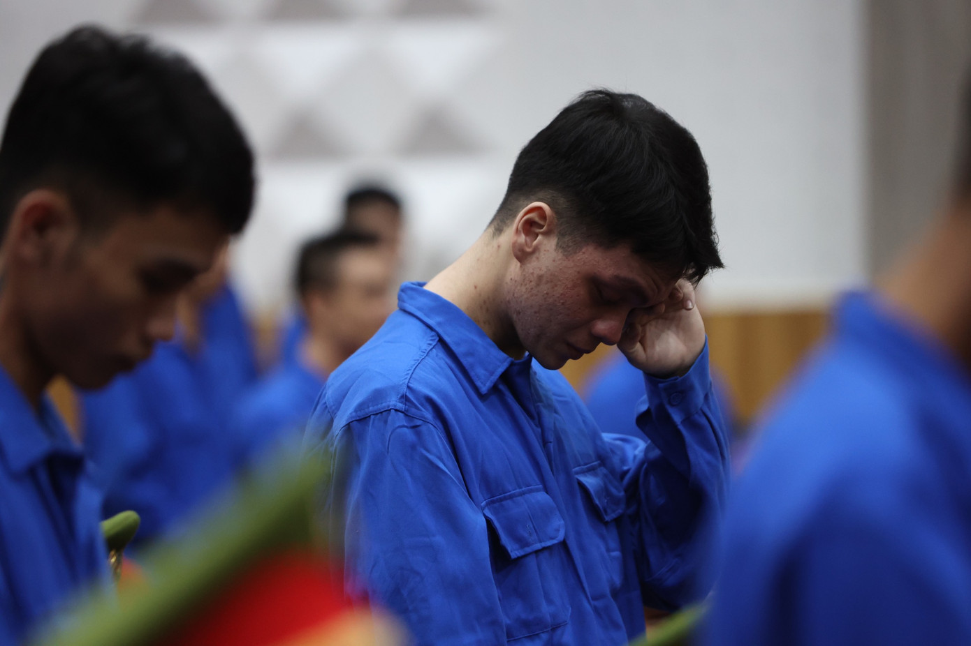 Bị cáo Đoàn Thiên Long - người nổ súng làm 8 người thương vong bị tuyên tù chung thân.