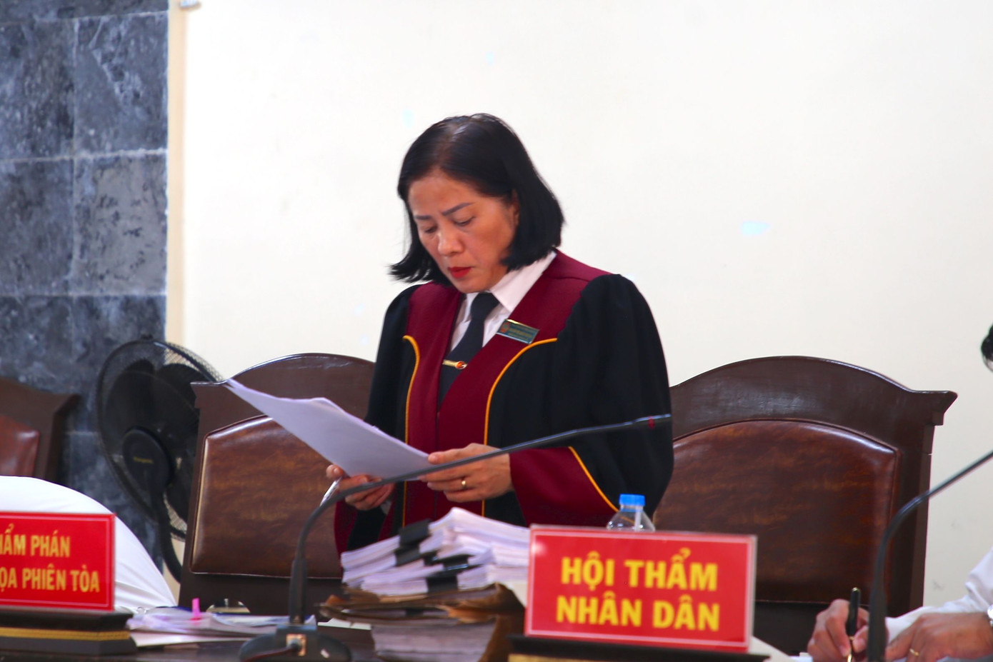HĐXX tuyên án.