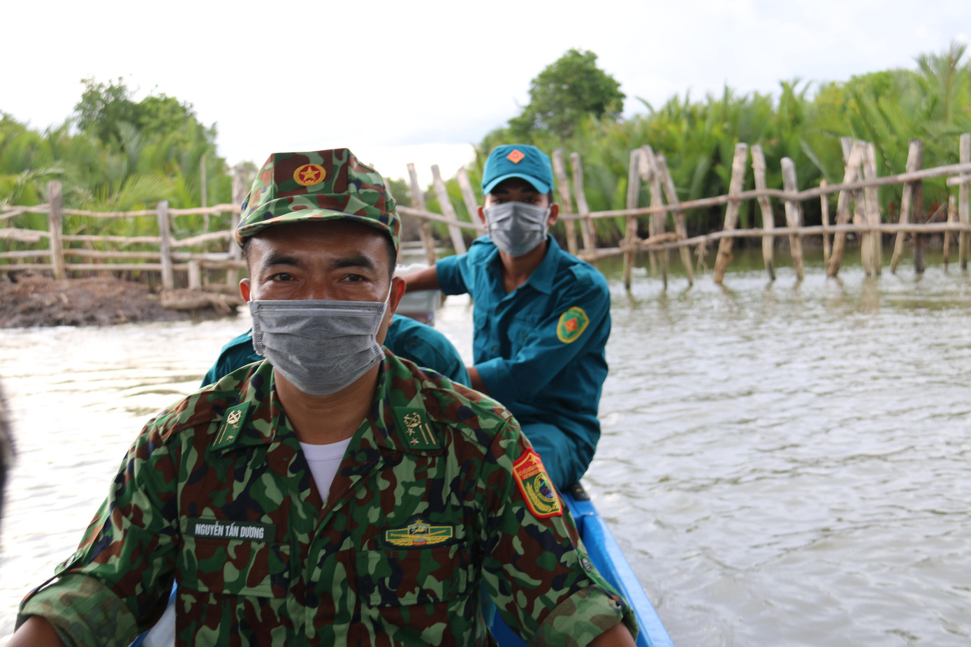 Lực lượng biên phòng Kiên Giang tăng cường tuần tra, kiểm soát, siết chặt tuyến biên giới Tây Nam.-Ảnh: Nhật Huy.