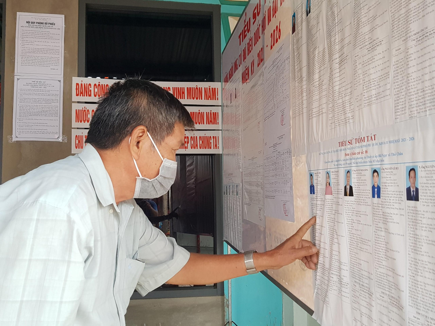 Ông Huỳnh Hữu Hiệp xem tiểu sử tóm tắt ứng cử viên.