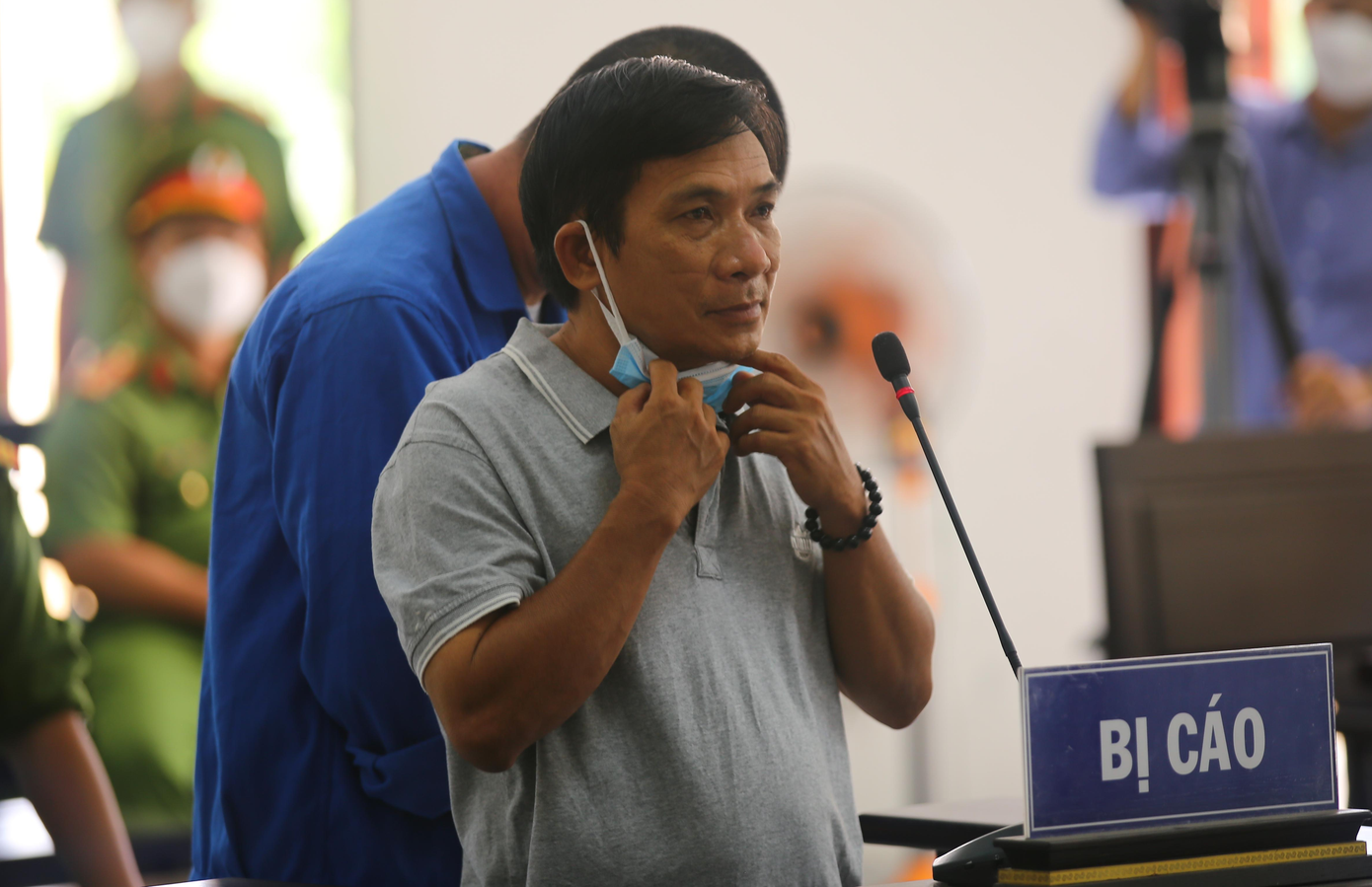 Bị cáo Nguyễn Tuấn Sĩ. Ảnh: Nhật Huy. Bị cáo Nguyễn Tuấn Sĩ. Ảnh: Nhật Huy.