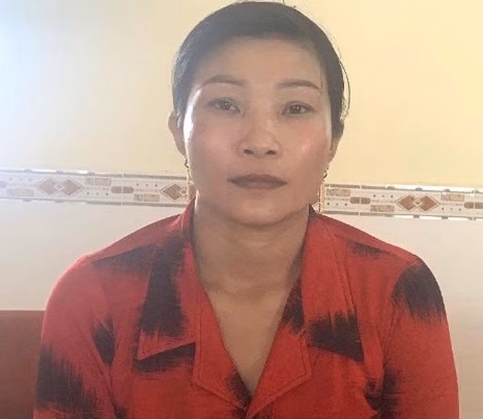 Bị can Sơn Thị Hồng. (Ảnh công an cung cấp). Bị can Sơn Thị Hồng. (Ảnh công an cung cấp).