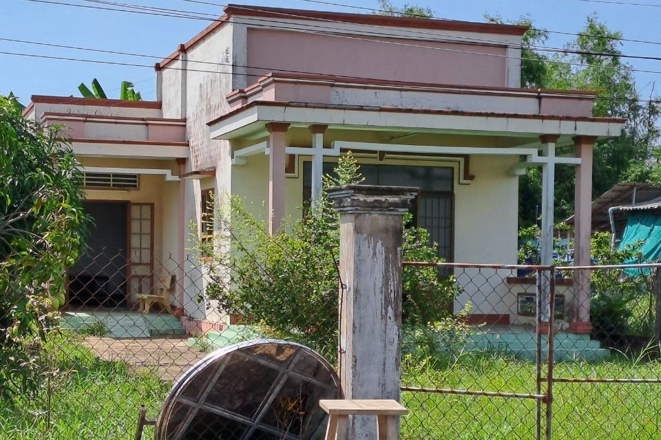 Căn nhà nơi phát hiện bộ xương người.