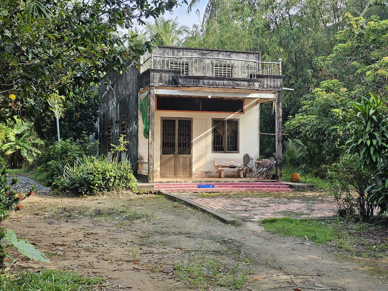 Căn nhà của bà N., nơi xảy ra vụ việc.