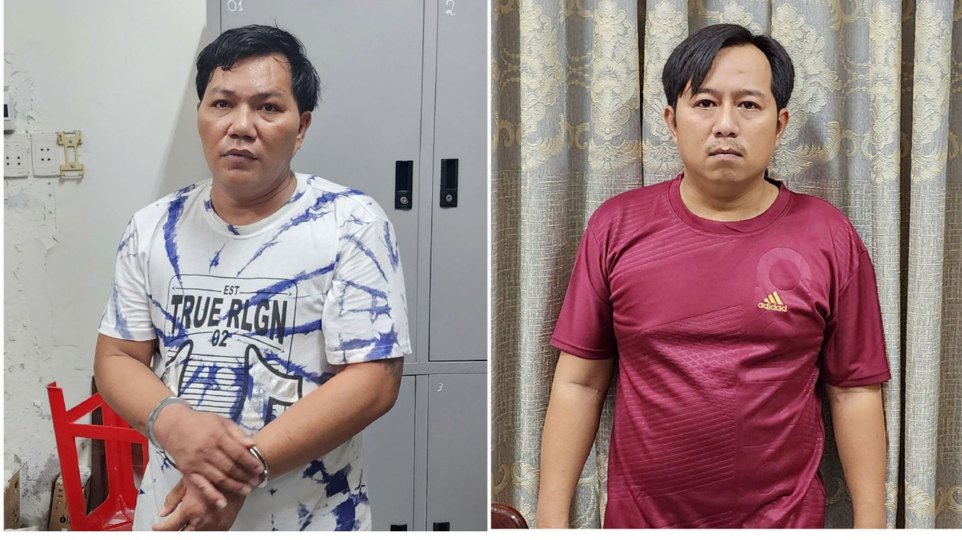 Danh Út Hiểu và Đặng Hoàng Lâm (từ trái sang). Ảnh: Văn Vũ. Danh Út Hiểu và Đặng Hoàng Lâm (từ trái sang). Ảnh: Văn Vũ.