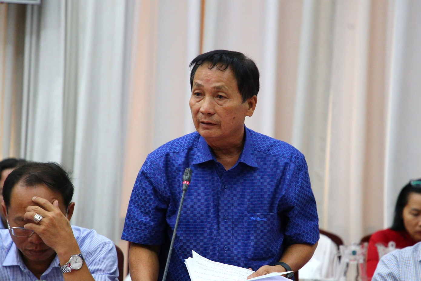 Ông Nguyễn Chí Kiên – Phó Giám đốc Sở TN&MT thành phố Cần Thơ. Ảnh: Nhật Huy. Ông Nguyễn Chí Kiên – Phó Giám đốc Sở TN&MT thành phố Cần Thơ. Ảnh: Nhật Huy.