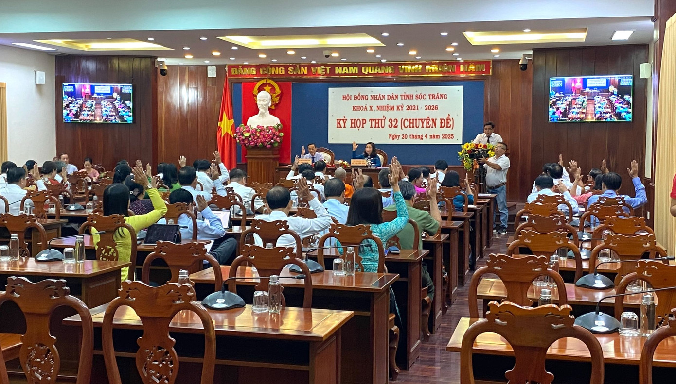 HĐND tỉnh Sóc Trăng đã &quot;chốt&quot; phương án từ 108 xã, phường, thị trấn sau sắp xếp còn 43 xã, phường.