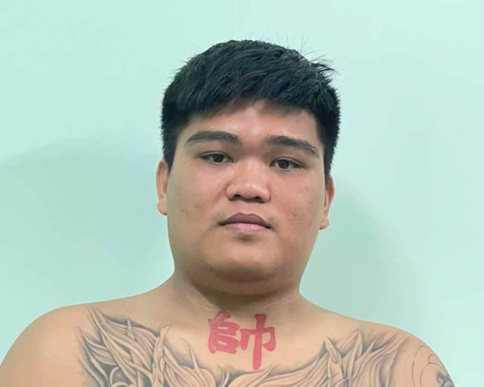 Đối tượng Phạm Huỳnh Quốc Trung. Ảnh: Hồng Phát.