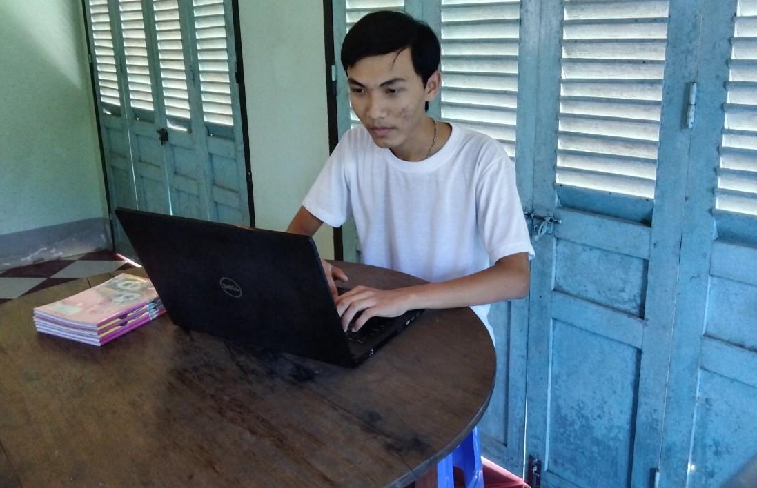 Đoàn Võ Thái Thuận - Trường THPT chuyên Nguyễn Bỉnh Khiêm, tỉnh Vĩnh Long. Ảnh: NVCC Đoàn Võ Thái Thuận - Trường THPT chuyên Nguyễn Bỉnh Khiêm, tỉnh Vĩnh Long. Ảnh: NVCC