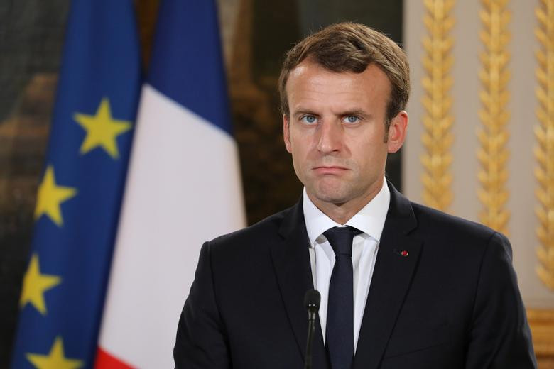 Tổng thống Pháp Emmanuel Macron. Ảnh: Reuters