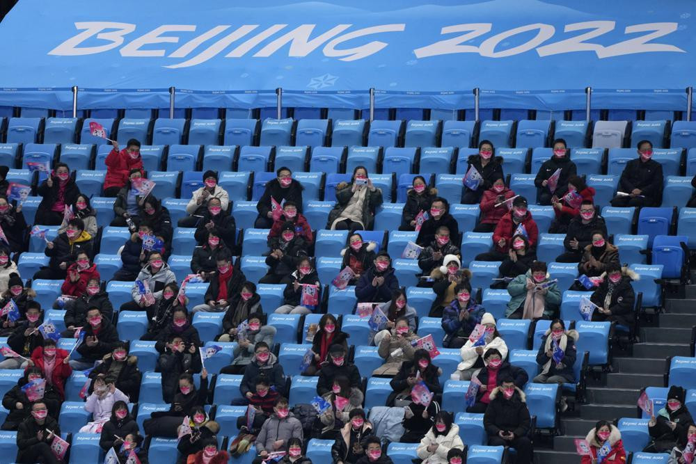 Để hạn chế nguy cơ lây lan dịch bệnh, khán giả không được hò hét hoặc hát mà chỉ được vỗ tay, giống với quy định ở Olympic Tokyo. Ảnh: AP Để hạn chế nguy cơ lây lan dịch bệnh, khán giả không được hò hét hoặc hát mà chỉ được vỗ tay, giống với quy định ở Olympic Tokyo. Ảnh: AP