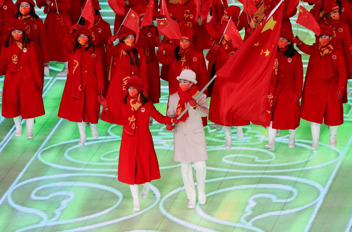 Đoàn thể thao Trung Quốc.