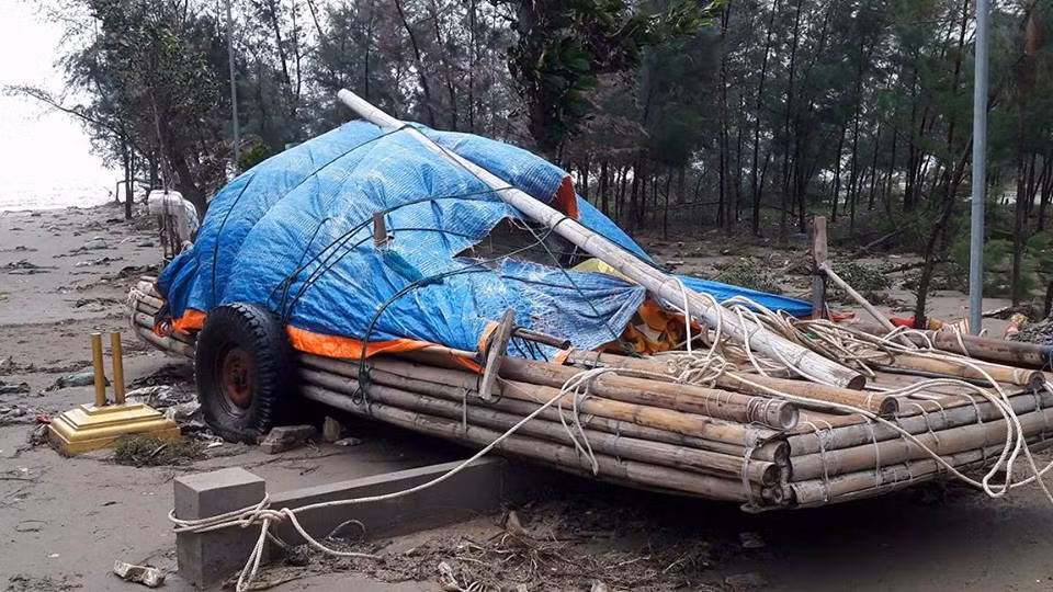 Nhói lòng cảnh ven biển Hà Tĩnh tan hoang sau bão ảnh 8