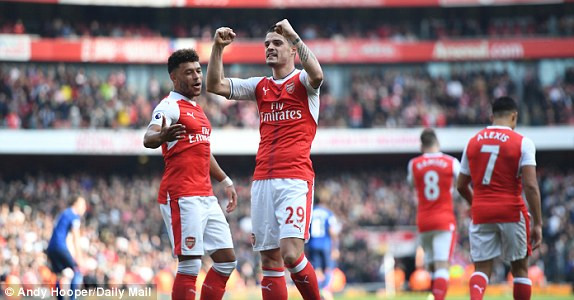 Arsenal vs M.U (2-0): Wenger rửa hận ảnh 12