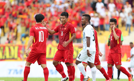 Văn Hậu tỏa sáng, U22 Việt Nam thắng '4 sao' trận đầu SEA Games ảnh 4