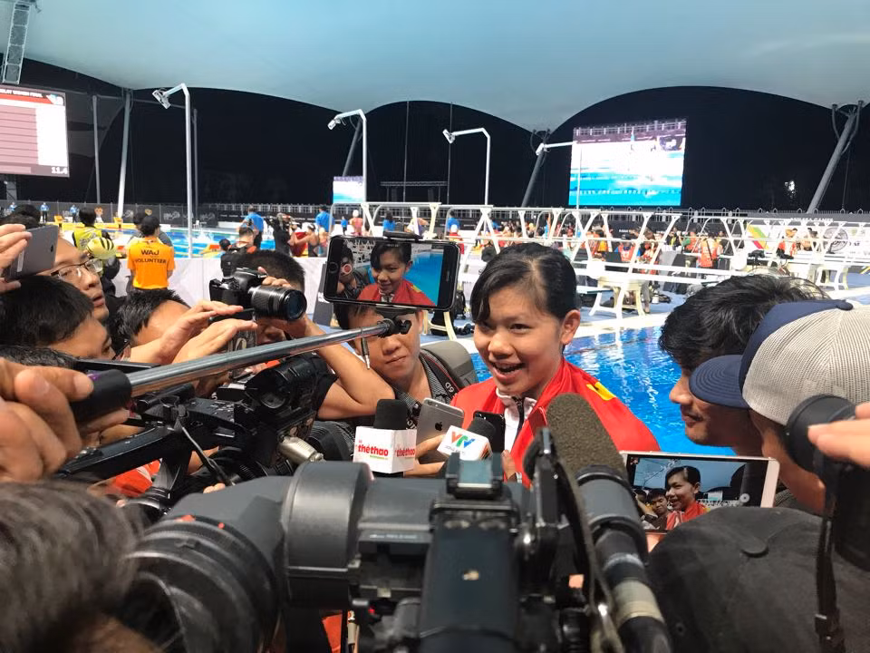 SEA Games ngày 21/8: Ánh Viên giành HCV, phá kỷ lục SEA Games ảnh 2
