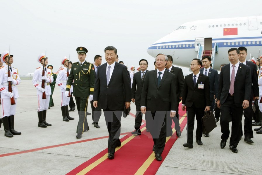 Chủ tịch Trung Quốc Tập Cận Bình bắt đầu thăm Việt Nam ảnh 12