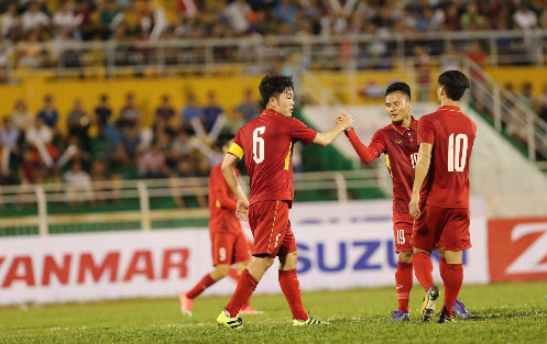 U22 Việt Nam vượt mặt Hàn Quốc lên ngôi đầu sau 'mưa gôn' ảnh 8