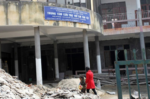 Trung tâm cứu trợ trẻ em tàn tật tỉnh Hà Giang