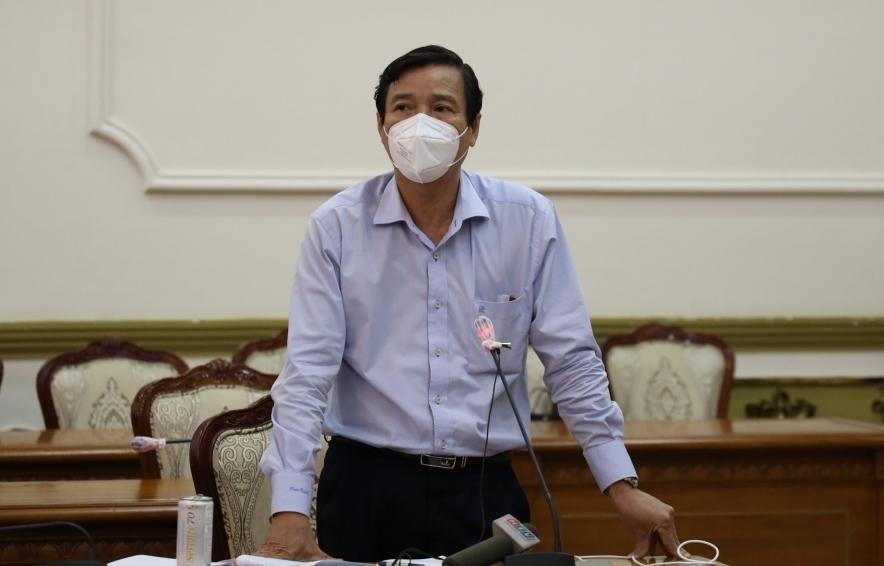 Phó Giám đốc Sở Y tế TPHCM Nguyễn Hữu Hưng tại buổi làm việc với HĐND TPHCM