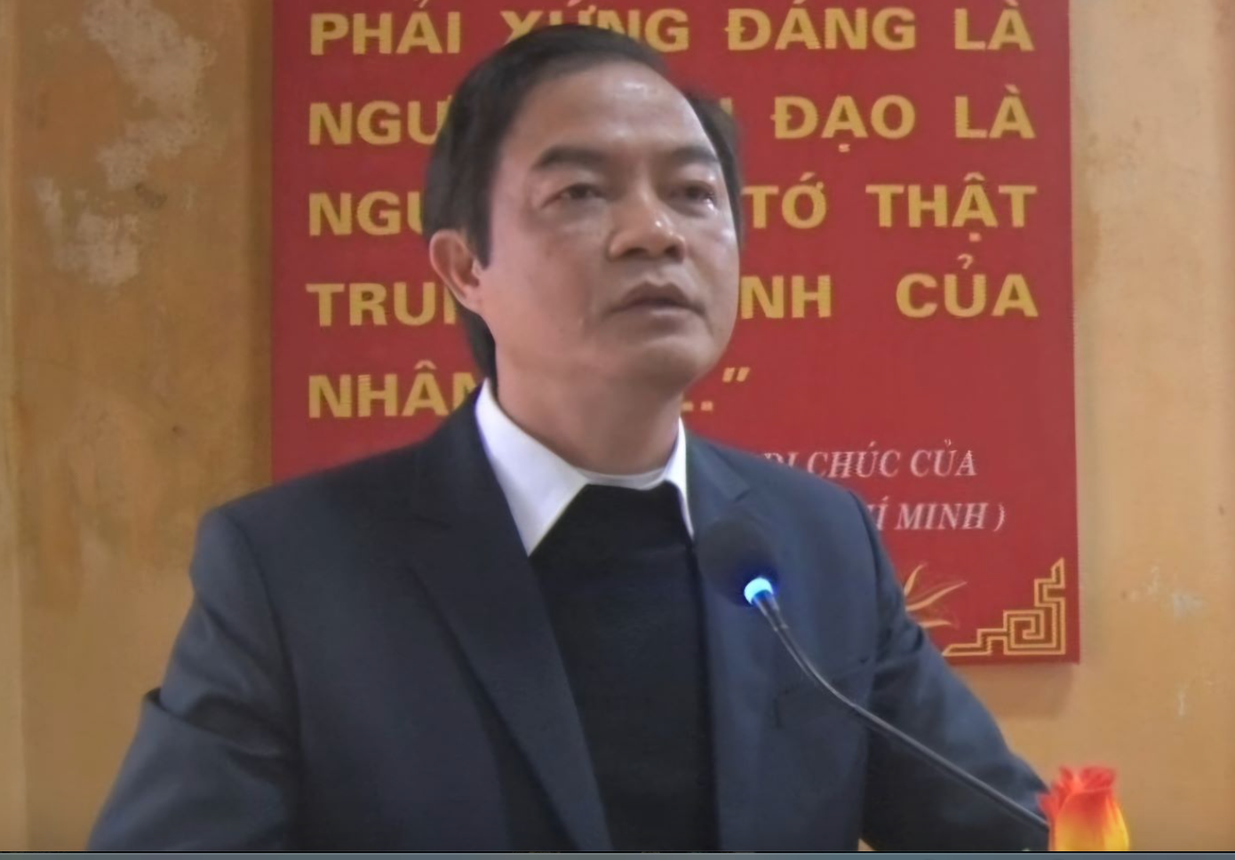 Ông Vũ Văn Hạnh, Phó chủ tịch UBND huyện Hưng Hà.