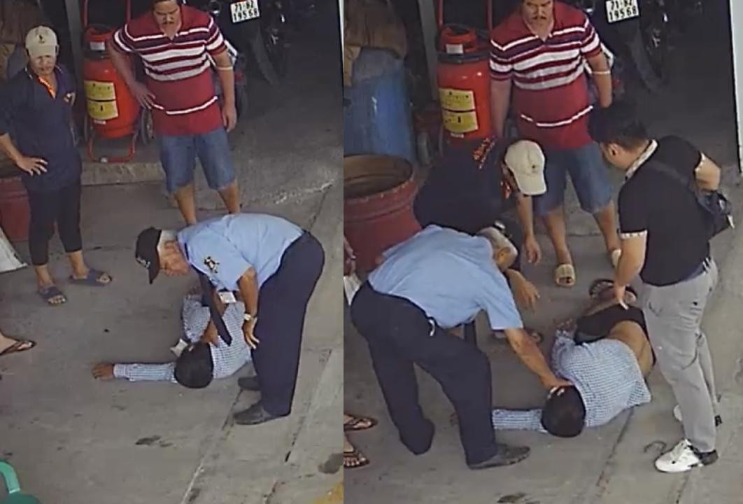 Hiện trường vụ việc. Ảnh: Người dân cung cấp