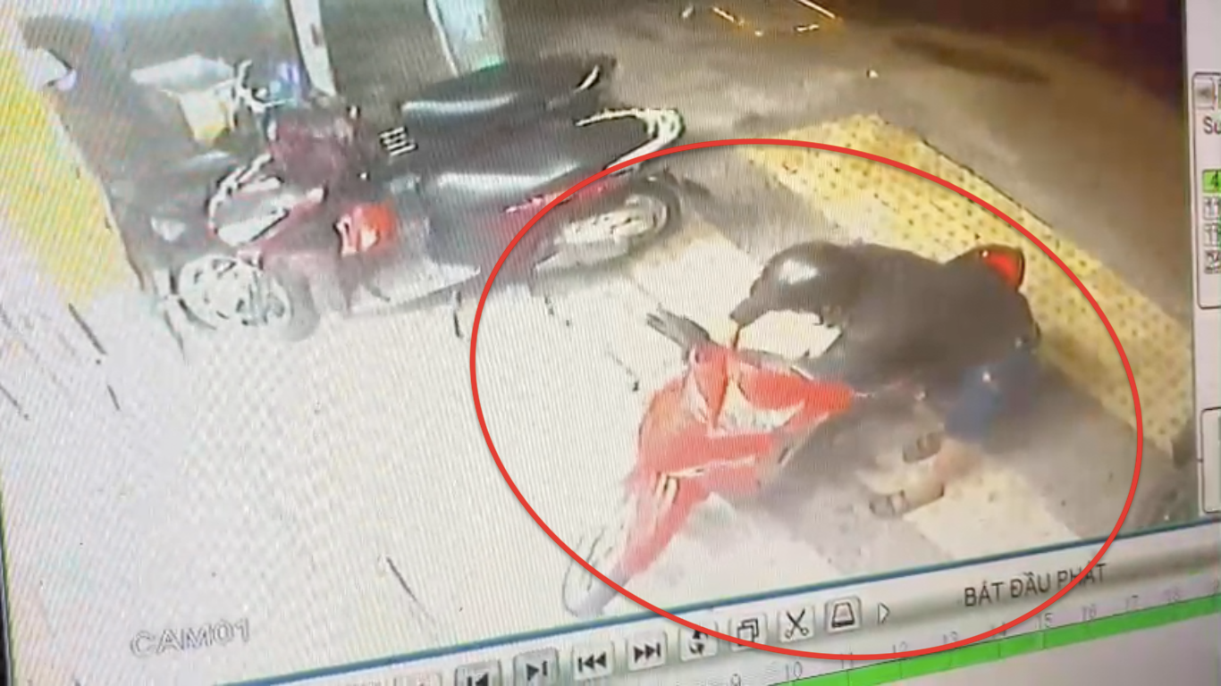 Hình ảnh trích xuất từ camera an ninh. Hình ảnh trích xuất từ camera an ninh.