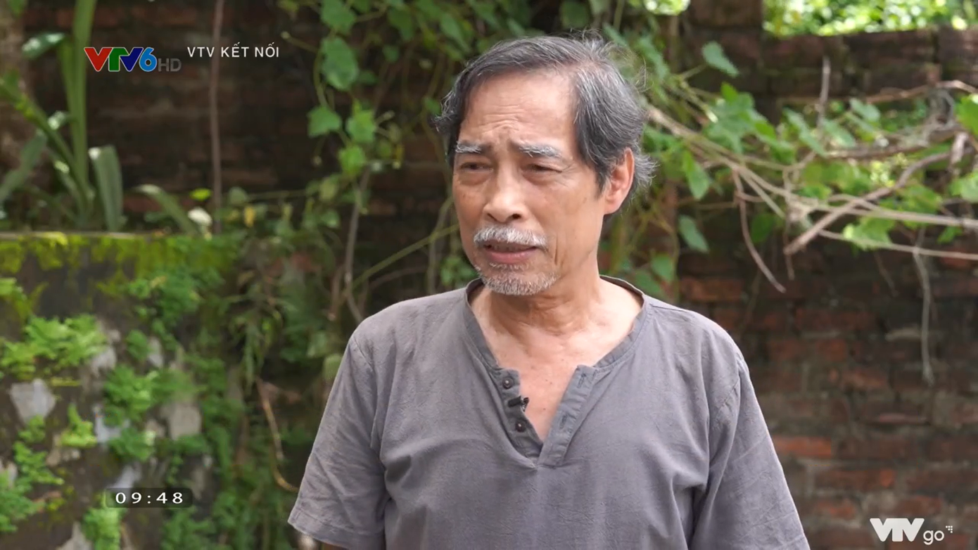 Nghệ sĩ Viết Liên trong vai người ông của Sơn Ca (Quỳnh Kool).