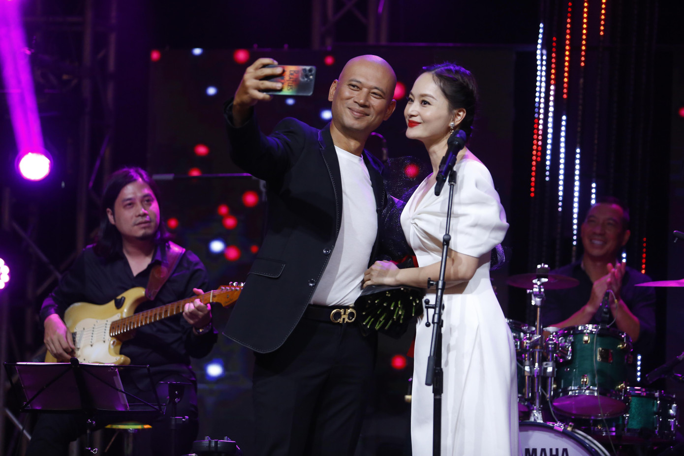 MC Long Vũ và Lan Phương ở "Cuộc hẹn cuối tuần".