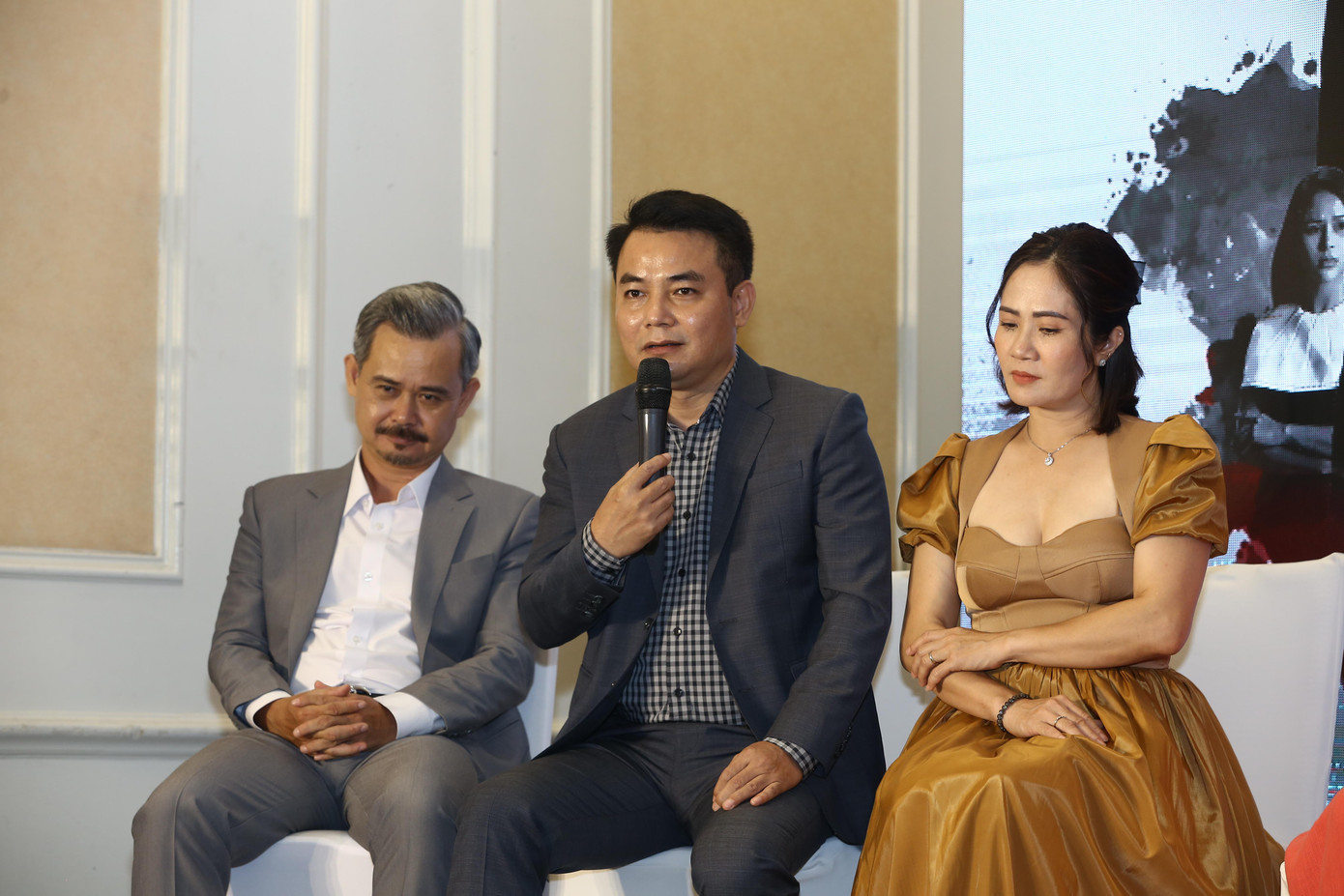 Nghệ sĩ Vĩnh Xương, Trịnh Mai Nguyên và Nguyệt Hằng là những gương mặt quen thuộc trong dàn diễn viên hùng hậu của "Đấu trí".