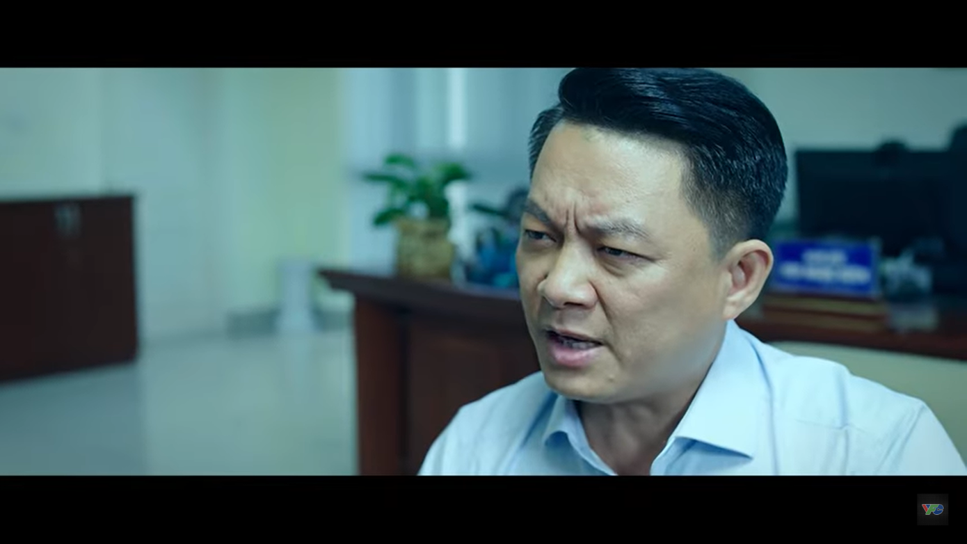 Ông Kiên mắng át vía một giám đốc bệnh viện.