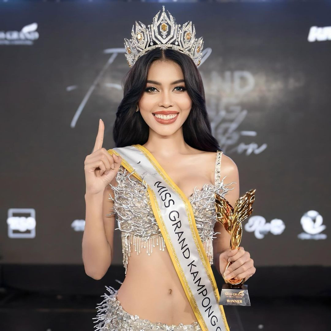 Sotheary Bee đăng quang Miss Grand Kampong Chhnang 2024.
