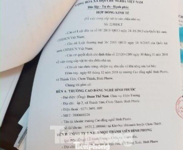 Nhiều hợp đồng kinh tế nhưng không thực hiện dự án Nhiều hợp đồng kinh tế nhưng không thực hiện dự án