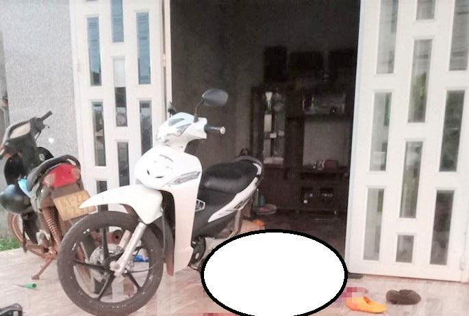 Hiện trường nơi xảy ra vụ án mạng Hiện trường nơi xảy ra vụ án mạng