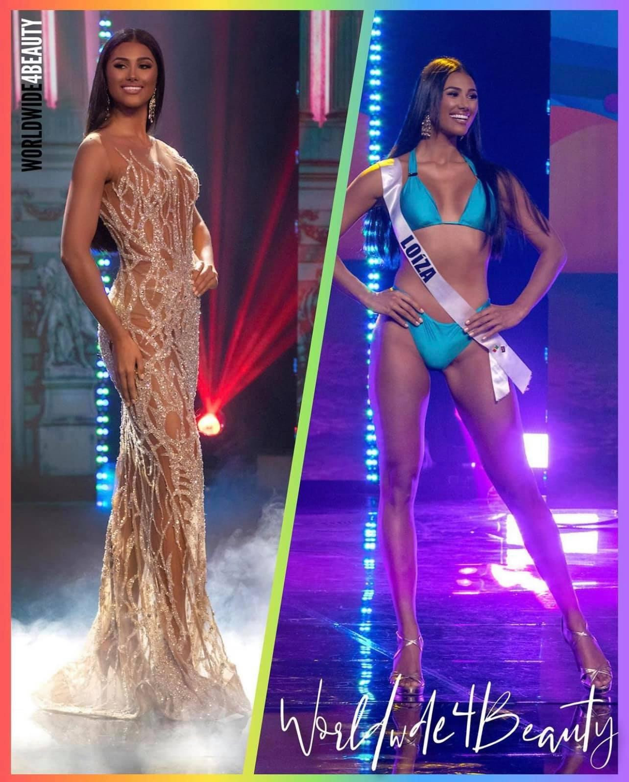 Người đẹp bang Loiza gây chú ý với bộ váy tông màu nude đính kết cực kỳ tinh xảo và đẹp mắt trong phần thi dạ hội.