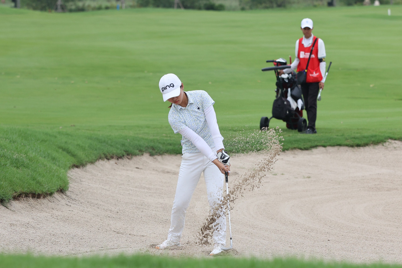 Chúc An đang nắm lợi thế trong cuộc đua vô địch bảng nữ. Ảnh: Trọng Tài Chúc An đang nắm lợi thế trong cuộc đua vô địch bảng nữ. Ảnh: Trọng Tài