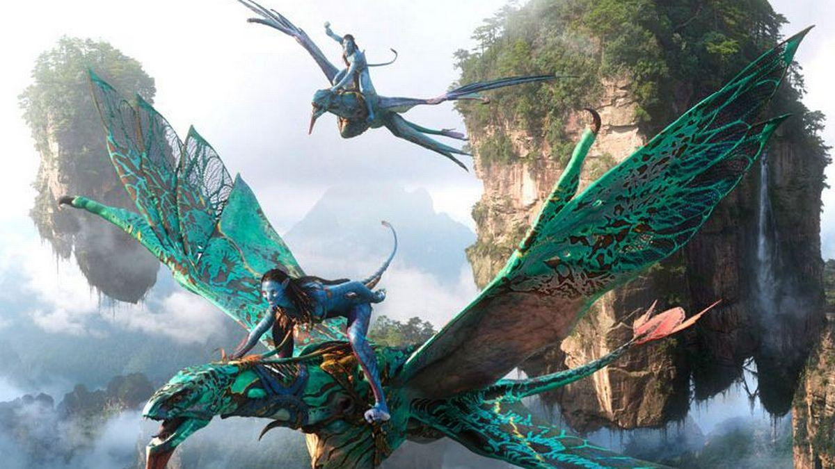 Những cảnh bay lượn trên không cùng các Ikran của người Na'vi đã trở thành hình ảnh biểu tượng khi nhắc đến bộ phim. Những cảnh bay lượn trên không cùng các Ikran của người Na'vi đã trở thành hình ảnh biểu tượng khi nhắc đến bộ phim.