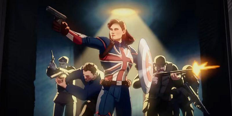 Peggy Carter sẽ là... "Captain Britain"? - Nguồn: Sportskeeda Peggy Carter sẽ là... "Captain Britain"? - Nguồn: Sportskeeda