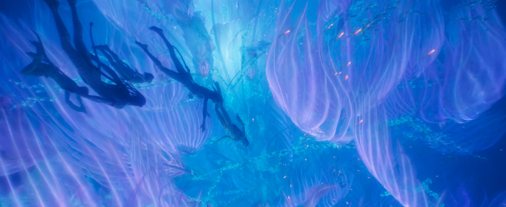 Đại dương Pandora vô cùng huyền ảo.