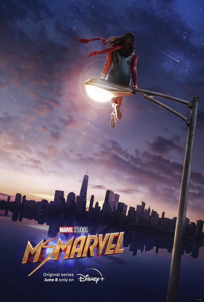 Teaser poster "Ms. Marvel". - Nguồn: Twitter