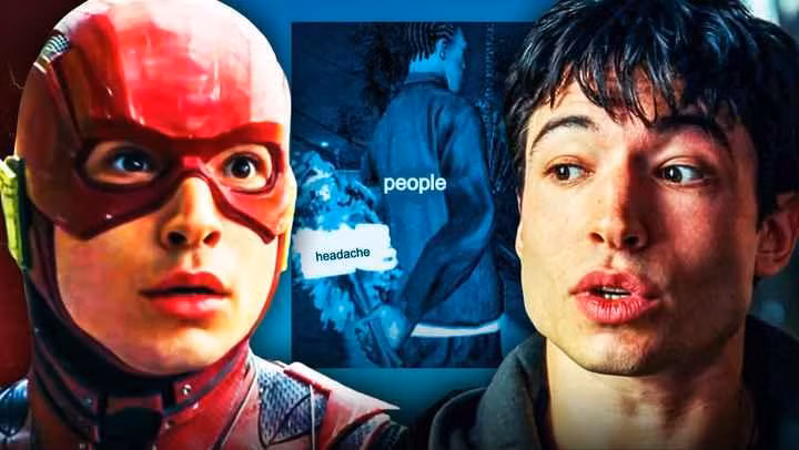 Ezra Miller liên tục đăng tải các "meme" thể hiện sự bất cần đời trên Instagram.