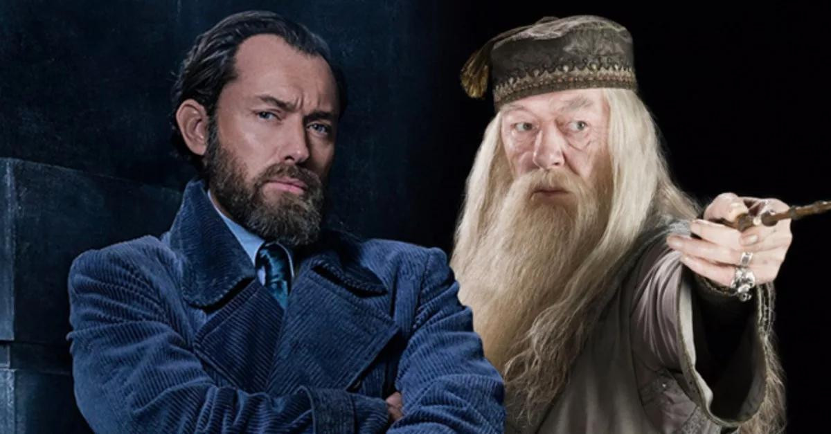 Tài tử Jude Law trong hình tượng giáo sư Dumbledore thời còn trẻ. - Nguồn: Internet Tài tử Jude Law trong hình tượng giáo sư Dumbledore thời còn trẻ. - Nguồn: Internet